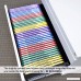 Ultimate Office Executive PolyMagniFiles V-Bottom (Set of 5) Letter Size Black Folder (w/Colored Lenses) - B079RN9HQV