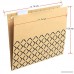 YOMA Hanging File Folders Reinforced 1/5-Cut Tab Letter Size 25 Pack Brown - B01LY7OZAP