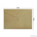 10 Pcs A4 Size Kraft Paper Project Envelope File Folder Bags Document Bills Storage Organizer Bag Case with Expandable Gusset Portfolio Organizer Sleeve Pocket With String Fastener Office Supplies - B07333DHNR