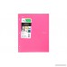 Five Star Binder Pocket Folder Stay-Put 2-Pocket Folder 9-1/2x 11-3/4 Teal red Hot Pink;Yellow;Grey Orange /6 Pack - B074S33F2H