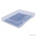 MyLifeUNIT Portable Project Case Clear Plastic File Box 14 x 10.5 x 1.4 - B01MDRKN8S