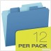 Pendaflex Divide It Up File Folders Letter Size Assorted Colors 12/Pack (10773) - B0056G15IE