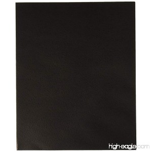 School Smart Heavy Duty 2 Pocket Folder - 8 1/2 x 11 inch - Pack of 25 - Black - B003U6TTBC