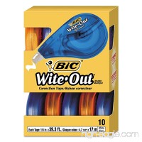 BIC® Wite-Out EZ Correct Correction Tape  Non-Refillable  1/6" x 472"  10pk. - B01KY0BFZO