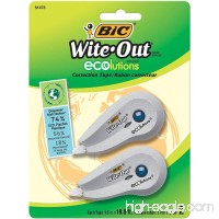 BIC Wite-Out Brand ECOlutions Mini Correction Tape  White  2-Count - B004QDGF5G