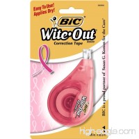 BIC Wite-Out Brand EZ Correct Correction Tape Supporting Susan G. Komen  6-Count (6 packs of 1 each) - B001O9C248
