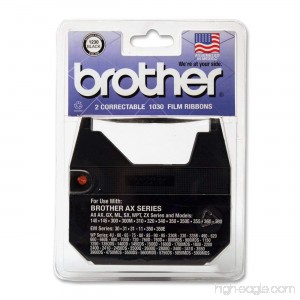 Brother 1030 Correctable Ribbon for Daisy Wheel Typewriter (2 Ribbons) - B0000516SC