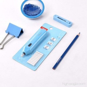 Electric Eraser Automatic Eraser Kit with 10pcs Rubber Refills for Artist Drawing Painting Sketching Drafting Architectural Plans - B07C9F54PN