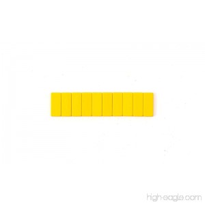 Blackwing Replacement Erasers - Yellow - 10 Count - B07775V91G