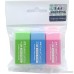 Faber Castell Dust Free Color Erasers(Green Pink Blue) for Art Drawing Exam Office Pencil - B071PD95T6