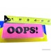 Jumbo OOPS! Novelty Pencil Eraser (4.5 x 1.5 x 0.75) - B01MEECAA2