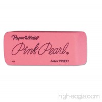 Paper Mate Pink Pearl Erasers  Large  12-Pack (70521) 2 Packs of 12 - B00LGVAEU8