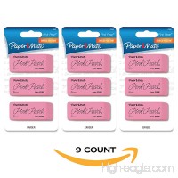 Paper Mate Pink Pearl Erasers  Medium  3 Count 3-Pack - B074PR5QXK