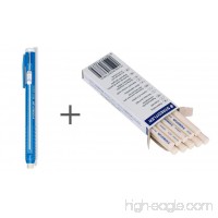 Staedtler Stick Eraser Holder and Eraser Refills(Pack of 10) set - B076LVLHYB